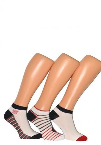 Dámské kotníkové ponožky WiK Premium Sox Bambus art.36747 - 39-42 - bílá