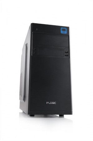 Modecom PC skříň LOGIC M4 MINI, USB 3.0 + USB 2.0, HD audio, černá, bez zdroje, AM-M004-10-0000000-0002