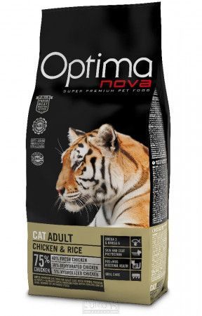 OPTIMAnova CAT ADULT Chicken&Rice 400g-9491