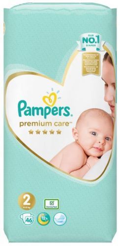 Pampers Premium Care (velikost 2) 46 ks
