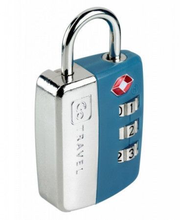 Go Travel Secure Lock TSA Modrá