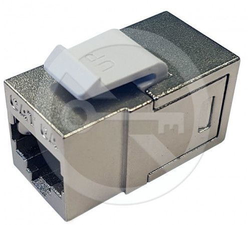 Spojka datového kabelu Solarix KRJ45/6AS-SH cat.6A STP