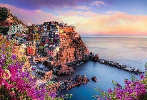 TREFL Puzzle Výhled na Manarolu, Itálie 1500 dílků