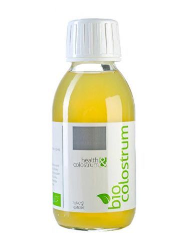 Health&colostrum BIO colostrum čisté - tekutý extrakt 125 ml