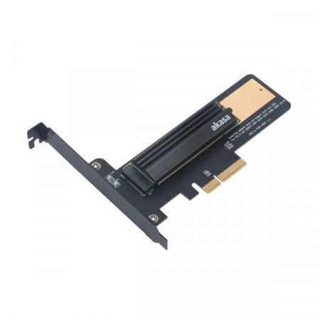 AKASA adaptér M.2 SSD do PCIe x4 / AK-PCCM2P-02 / podporovaná velikost SSD 2230, 2242, 2260, 2280 a 22110, AK-PCCM2P-02