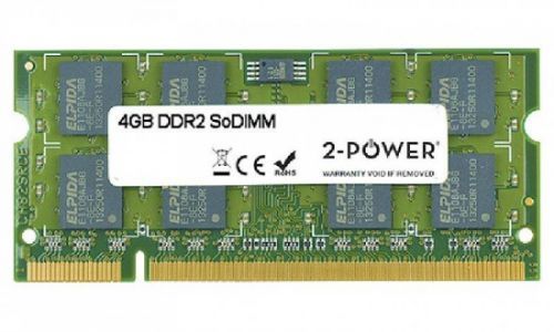 2-Power 4GB PC2-6400S 800MHz DDR2 CL6 SoDIMM 2Rx8 (DOŽIVOTNÍ ZÁRUKA), MEM4303A