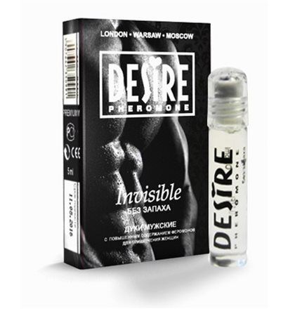 Desire Pheromone Feromony DESIRE Invisible bez parfému - pro muže