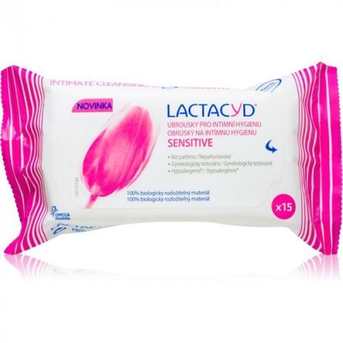 Lactacyd Sensitive ubrousky pro intimní hygienu