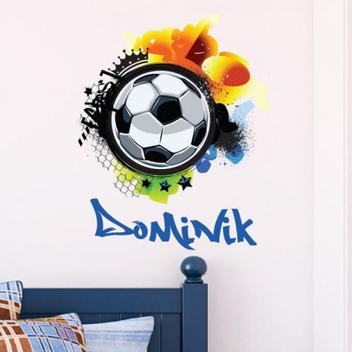 Nástěnná samolepka se jménem Ambiance Football Graffitti