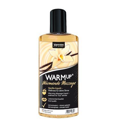 JoyDivision Tělový olej WARMup Vanilla 150 ml