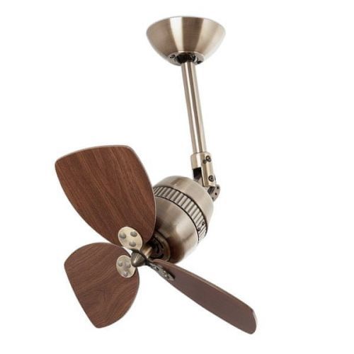 Faro Barcelona Vedra 33450 18,1“ Starožitná Mosaz/Ořech Stropní Ventilátor