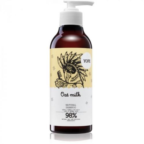 Yope Oat Milk přírodní šampon pro normální vlasy bez lesku