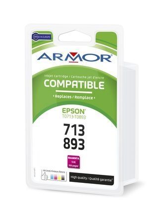 ARMOR inkoust pro Epson Stylus D78/ DX4000 magenta,blistr, B12316R1