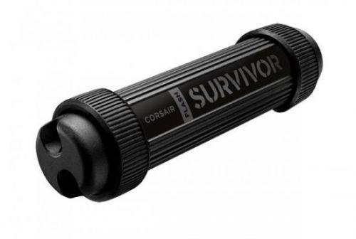 CORSAIR Survivor Stealth 128GB USB3 flash drive kovovy+guma odolny +vojenské zabarvení (čtení max 70MB/s, zápis max 20MB/s), CMFSS3B-128GB