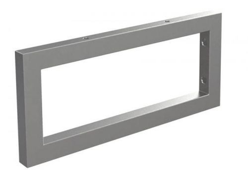 SAPHO Uzavřená konzole 49 cm, broušená nerez, 1 ks 30384