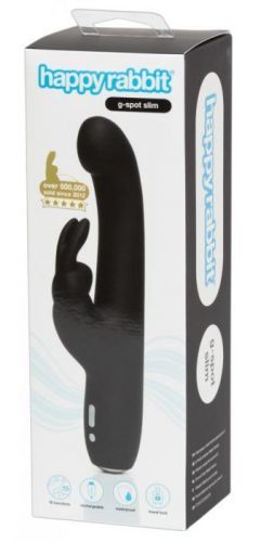 Happymarket G-Spot Slim - waterproof vibrator (black)