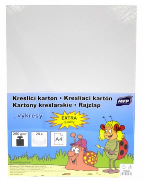 MFP Kreslicí karton A4 - 20 L - 250 g - 7500685