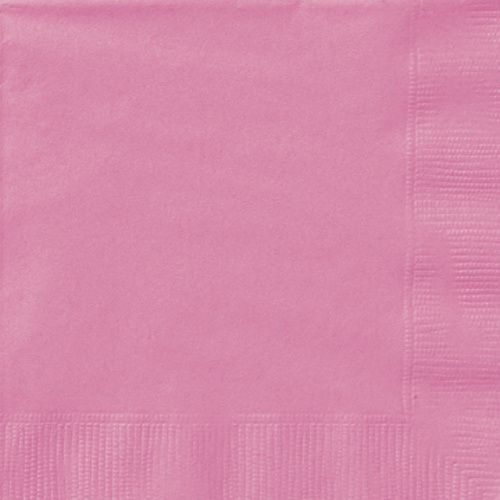 UBROUSKY jednobarevné Hot pink - 33x33cm 20ks