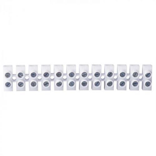 Svorkovnice 12x4,0 mm bílá, 1ks