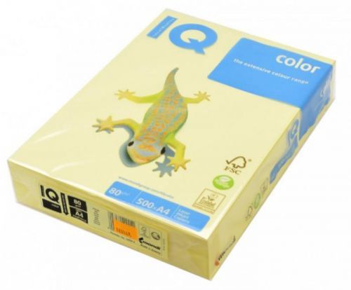 Europapier IQ Color - kopírovací papír A4-80g/m2 YE23 světle žlutý