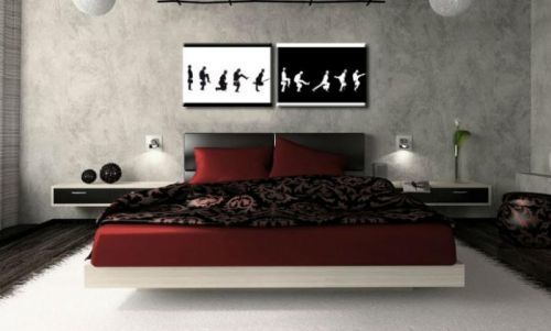 Ručně malovaný POP Art Monthy Python 2 dílny 200x140cm