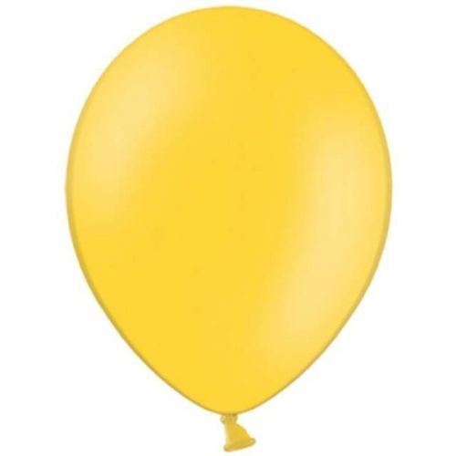 Balónky latexové pastelové medově žluté - 27 cm 100 ks
