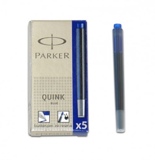 Parker Inkoustové bombičky Parker - modré 5 ks