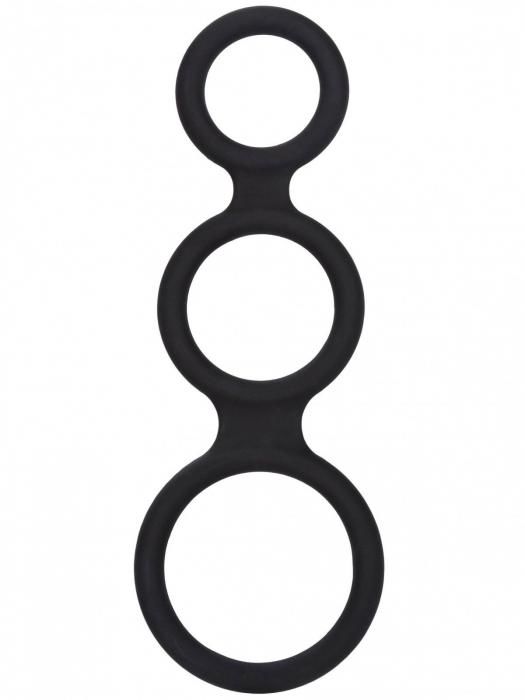 California Exotic Novelties Trojitý kroužek na penis Maximizer Enhancer