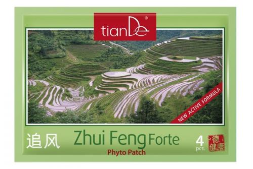 TianDe Kosmetická tělová fytonáplast Zhui Feng Forte 4 ks