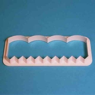 Krajkový lem - vlnky