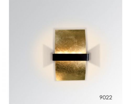 Nástěnné svítidlo Altin 9022 polomatné se zlatou - BPM