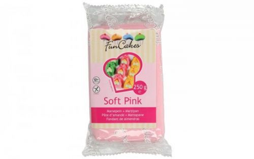 FunCakes Růžový marcipán Soft Pink 250 g
