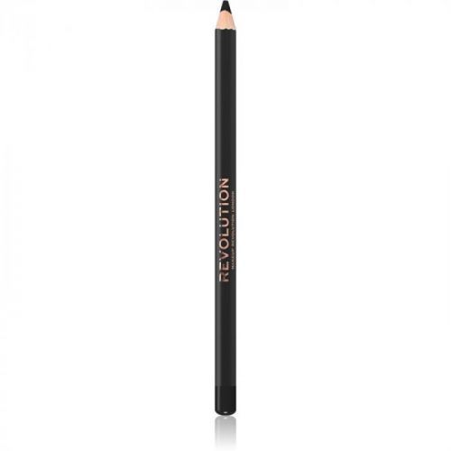 Makeup Revolution Kohl Eyeliner kajalová tužka na oči odstín Black 1,3 g