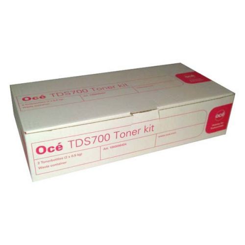 Oce originální toner 1060047449, black, 1070066265, Oce TDS700, dual pack, 500g, obsahuje odpadní nádobku