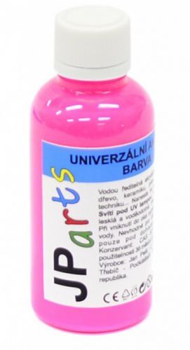 Ostatní Univerzální akrylátová barva - růžová neon 50g 1816 U4010
