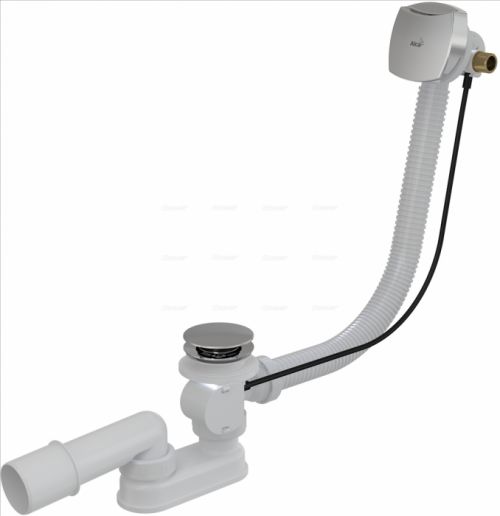 ALCAPLAST Sifon vanový napouštěcí 60cm chrom/kov A564KM1 A564KM1 A564KM1