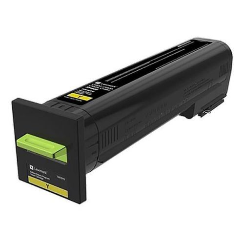 Lexmark originální toner 72K20Y0, yellow, 8000str., return, extra high capacity, Lexmark CS820de,CS820dte,CS820dtfe,CX820de,CX820d