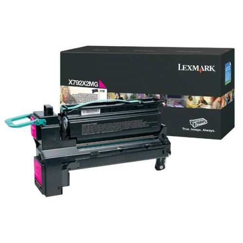 Lexmark originální toner X792X2MG, magenta, 20000str., extra high capacity, Lexmark X792, X792de, X792dte, X792dtfe, X792dtme