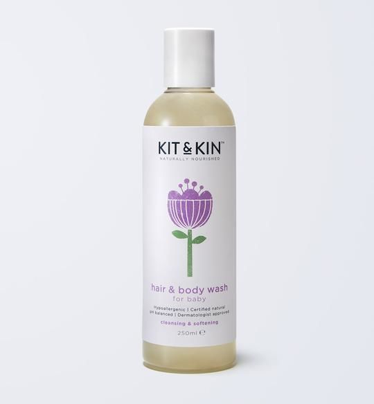 Kit & Kin Vlasový a tělový šampón 250 ml