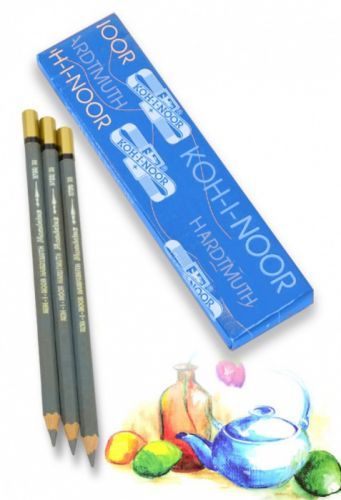 Koh-i-noor Tužka umělecká akvarelová Mondeluz - šeď medium 2 3720071002KS