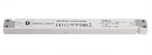 Deko-Light napájení LT-60-12 konstantní napětí 5000 mA IP20 12V DC 60,00 W 862093