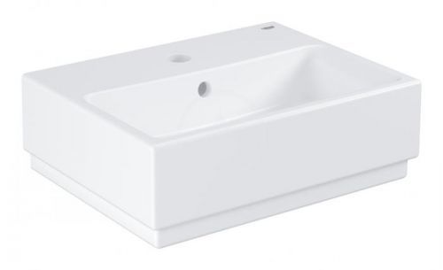 GROHE Cube Ceramic Umývátko s přepadem, 455x350 mm, PureGuard, alpská bílá 3948300H