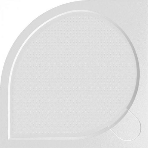 GELCO ARCA sprchová vanička z litého mramoru, čtvrtkruh, 90x90x3 cm, R550 PA559