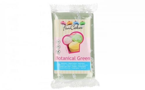 FunCakes Zelená potahovací hmota Botanical Green 250 g