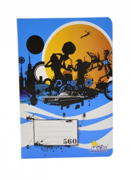 Notes Bohemia Školní sešit A5 - čistý 60 listů - Notes - 560