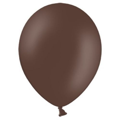 Balónek latexový 30 cm kakaově hnědá 1 ks