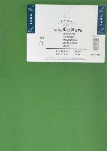 Hahneműhle Lana Colours Paper - Hahnemühle A4 - jedlový 160g/m2