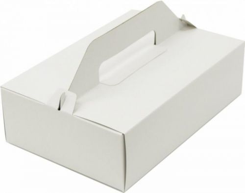 Papírny Bělá pod Bezdězem Krabice zákusková - nosič 270 x 180 x 80 mm