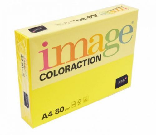 Antalis Kancelářský papír Image Coloraction A4 - 80g/m2, sytě žlutá - 500 archů