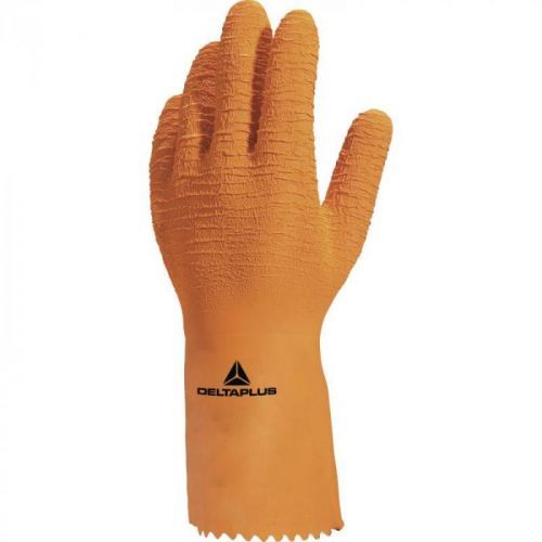 Rukavice DeltaPlus VENIFISH VE990 latex oranžová  8-9 L